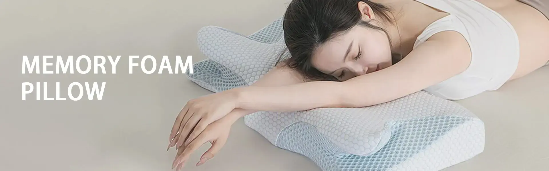 Ergonomická paměťová pěna polštář