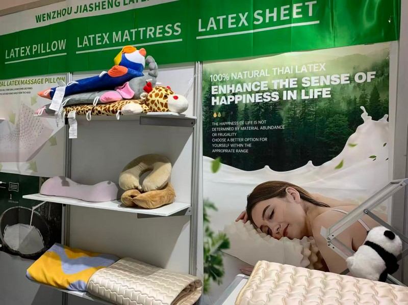 Společnost Wenzhou Jiasheng Latex Products Co., Ltd. se zúčastnila výstavy Sleep Expo Middle East 2025